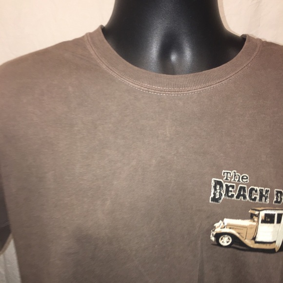Beach Boys 2007 Concert Tour Shirt Medium Brown - Picture 2 of 8